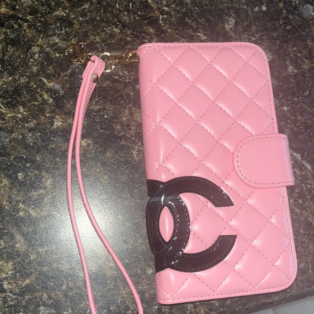 Chanel phone case / wallet